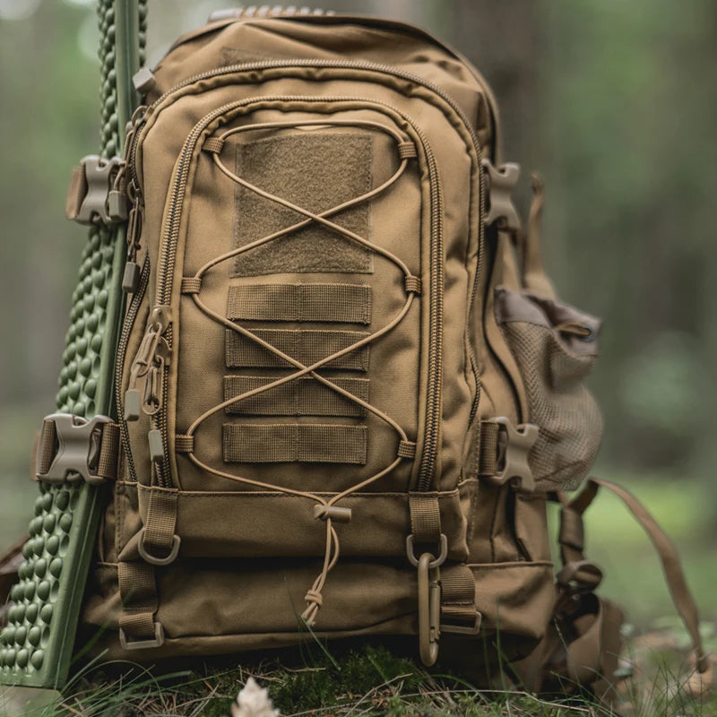 65L Outdoor Tactical Backpack Men's Hiking Bag Large Capacity