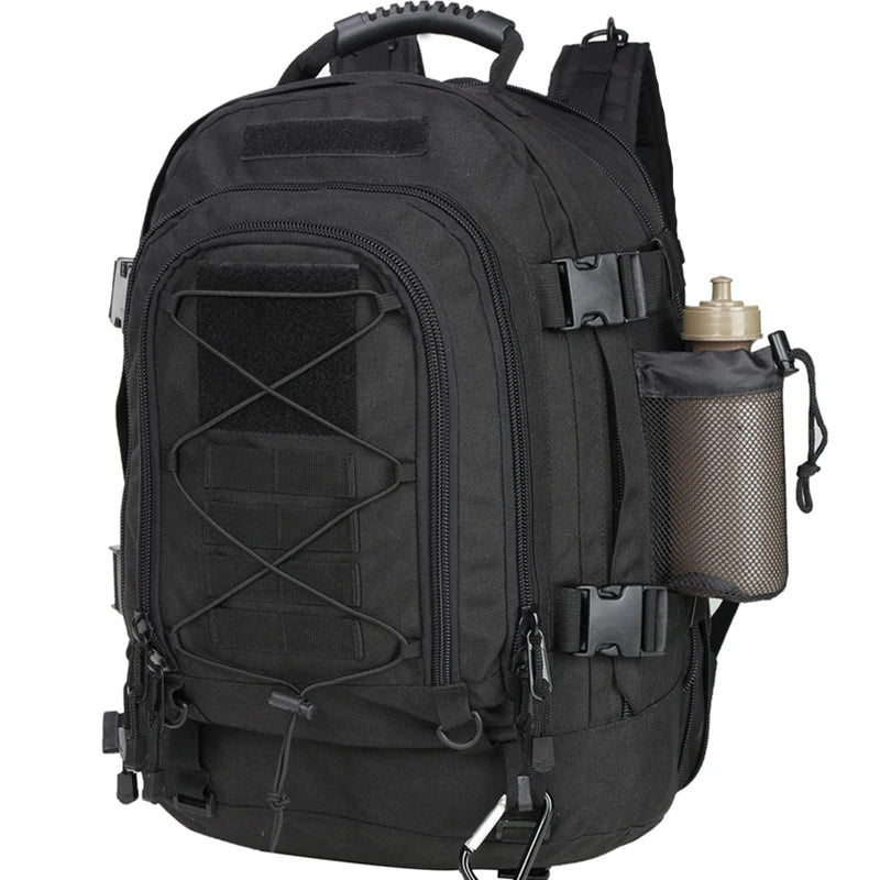 65L Outdoor Tactical Backpack Men's Hiking Bag Large Capacity