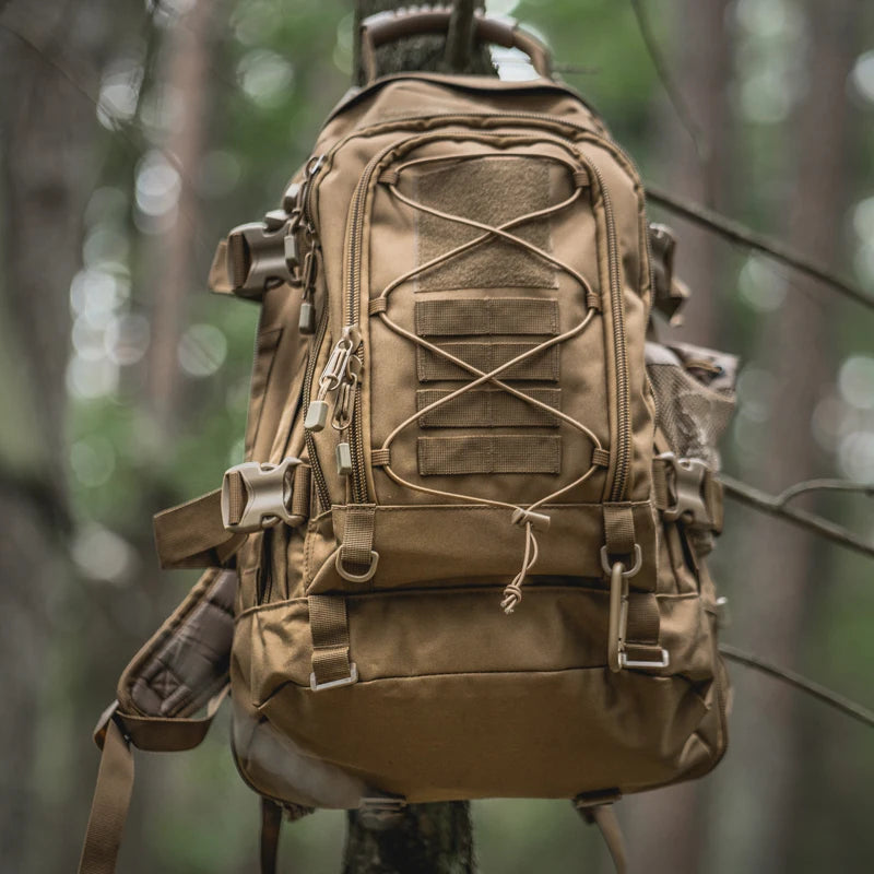 65L Outdoor Tactical Backpack Men's Hiking Bag Large Capacity