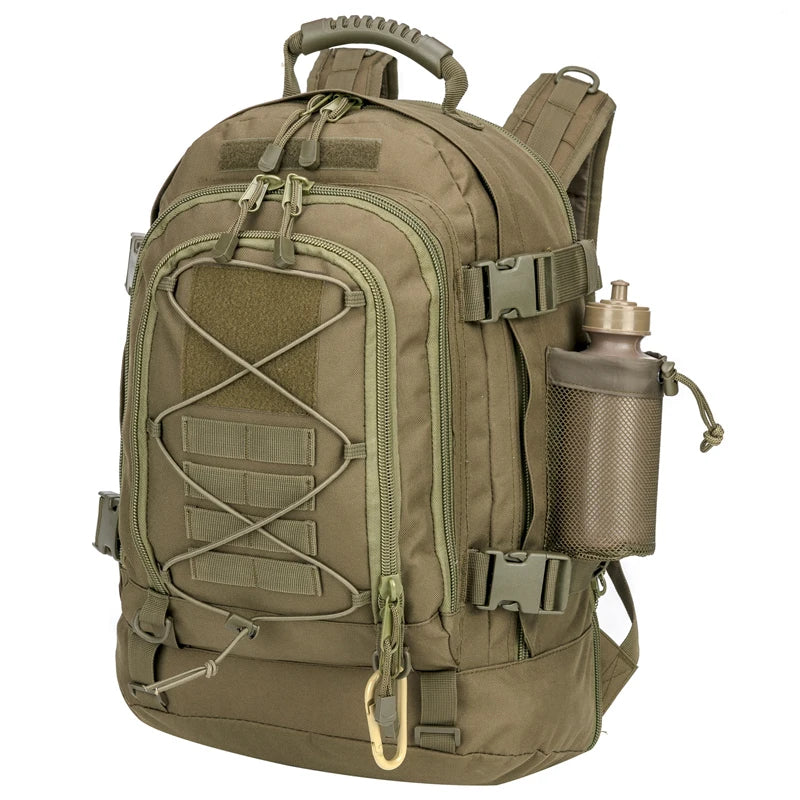 65L Outdoor Tactical Backpack Men's Hiking Bag Large Capacity