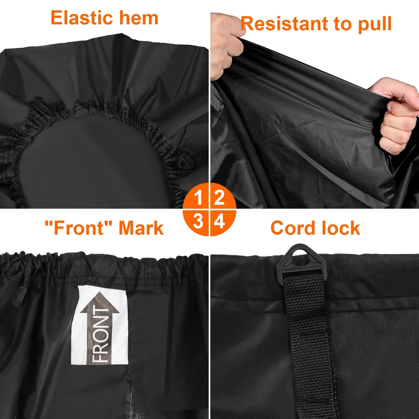 Boat Covers 420D Heavy Duty Waterproof Trailerable