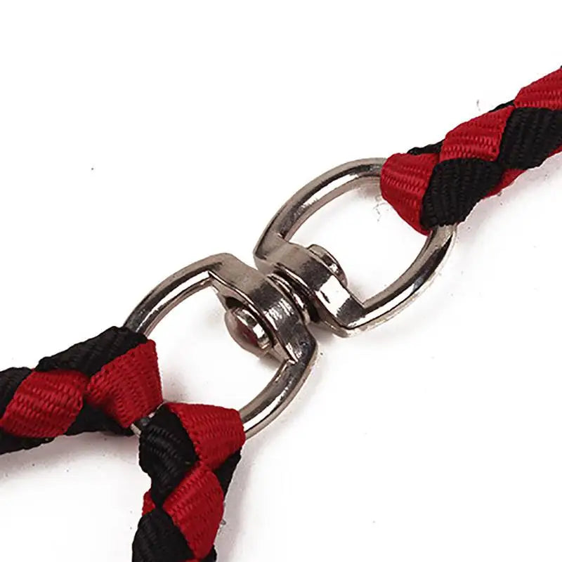 Double 2 Way Dog Leash Rope for Outdoor Training Use