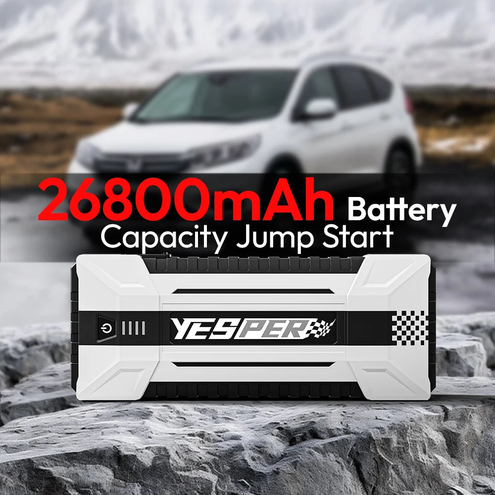 YESPER 4120A Car Jump Starter 26800mAh Power Bank Booster