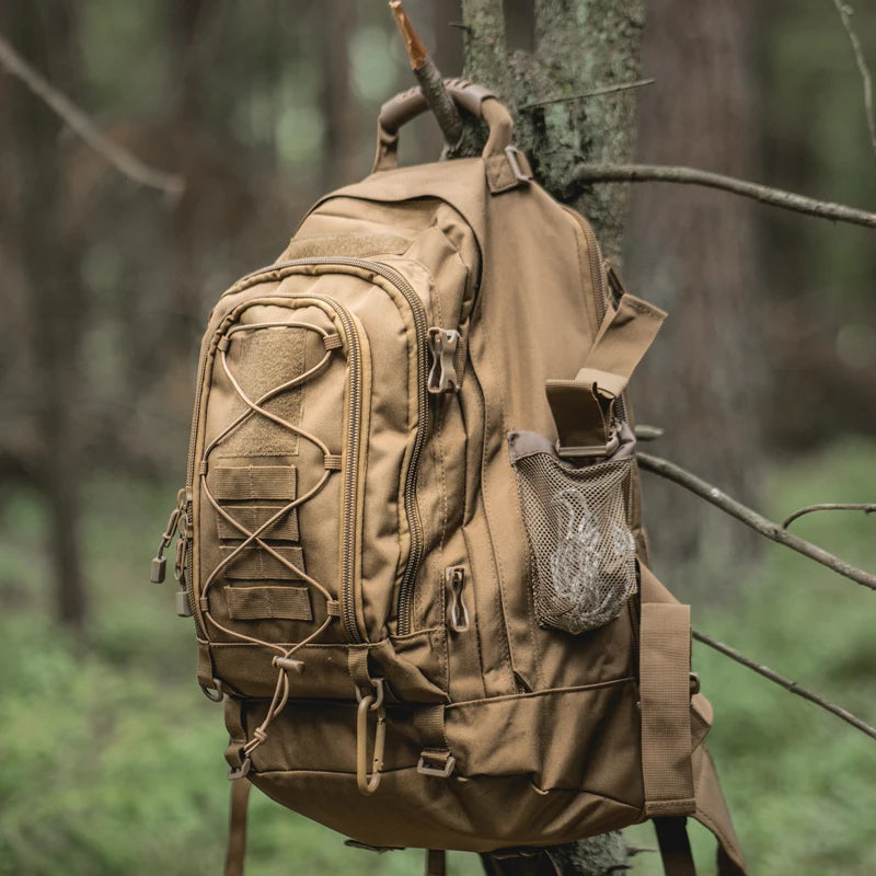 65L Outdoor Tactical Backpack Men's Hiking Bag Large Capacity