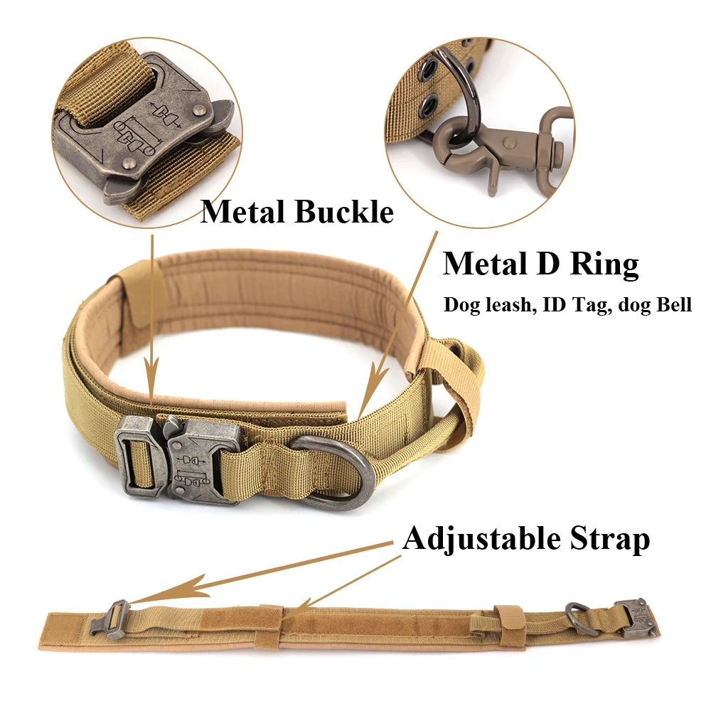 Dog Training Collar Adjustable with Quick Release Buckle