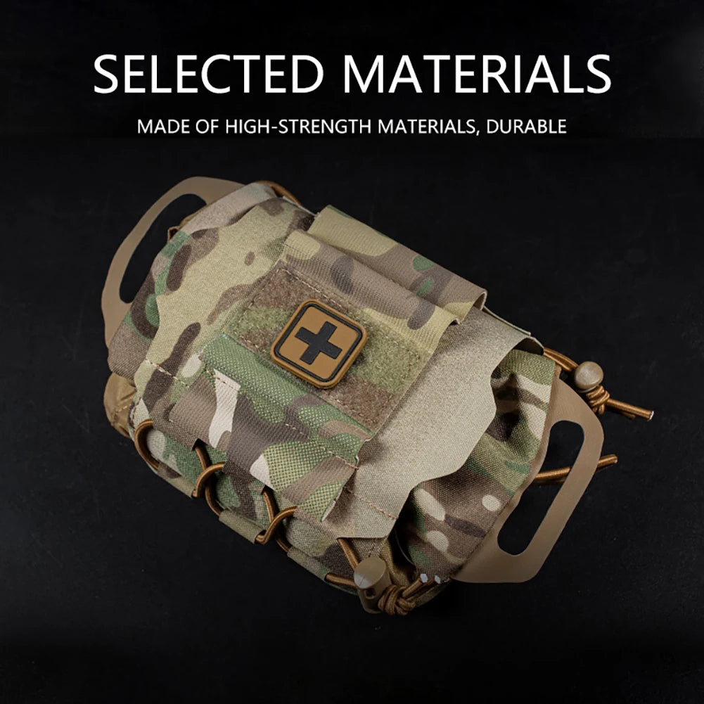 Molle Medical Kit Pull-Out Separation Rapidly Deploy First Aid Kits