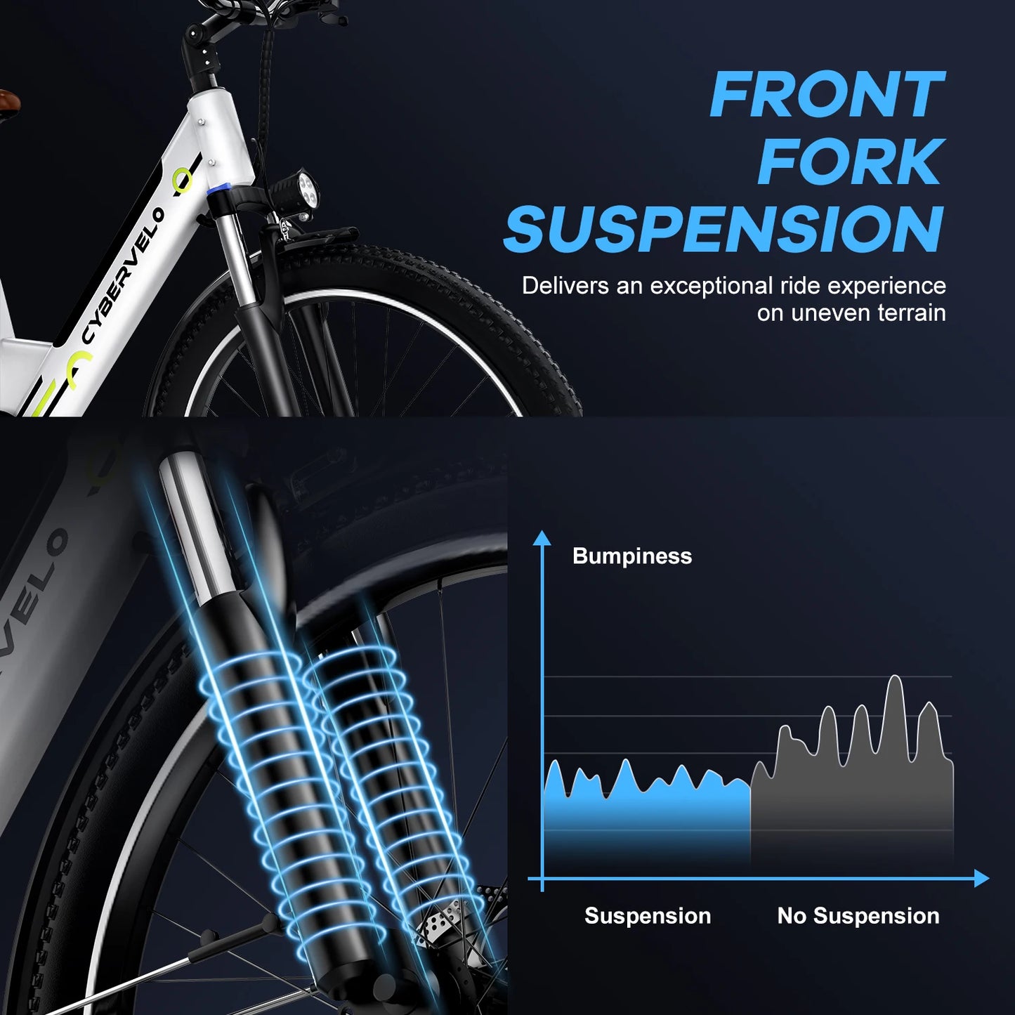 1000 Peak Electric Bike For Adults Removable Battery 26 Inch