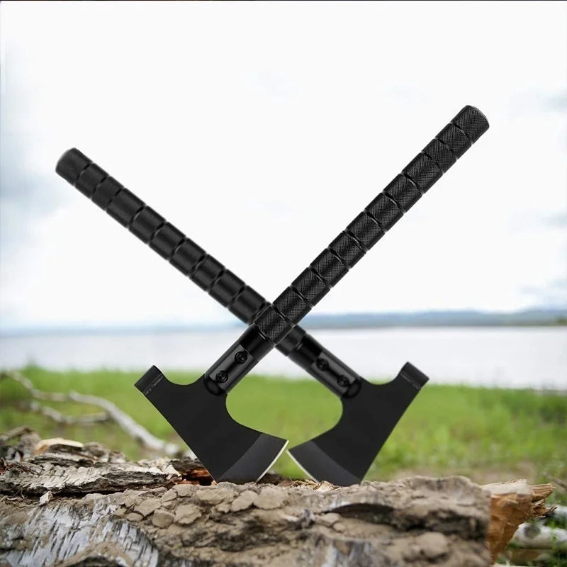 Foldable Tactical Axe Multi Tool Kit Emergency Gear Portable Tomahawk Survival Axe Outdoor Camping Hatchet
