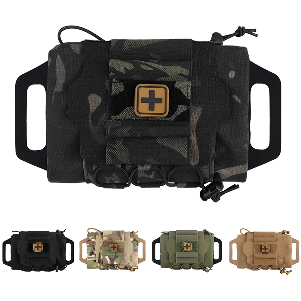 Molle Medical Kit Pull-Out Separation Rapidly Deploy First Aid Kits