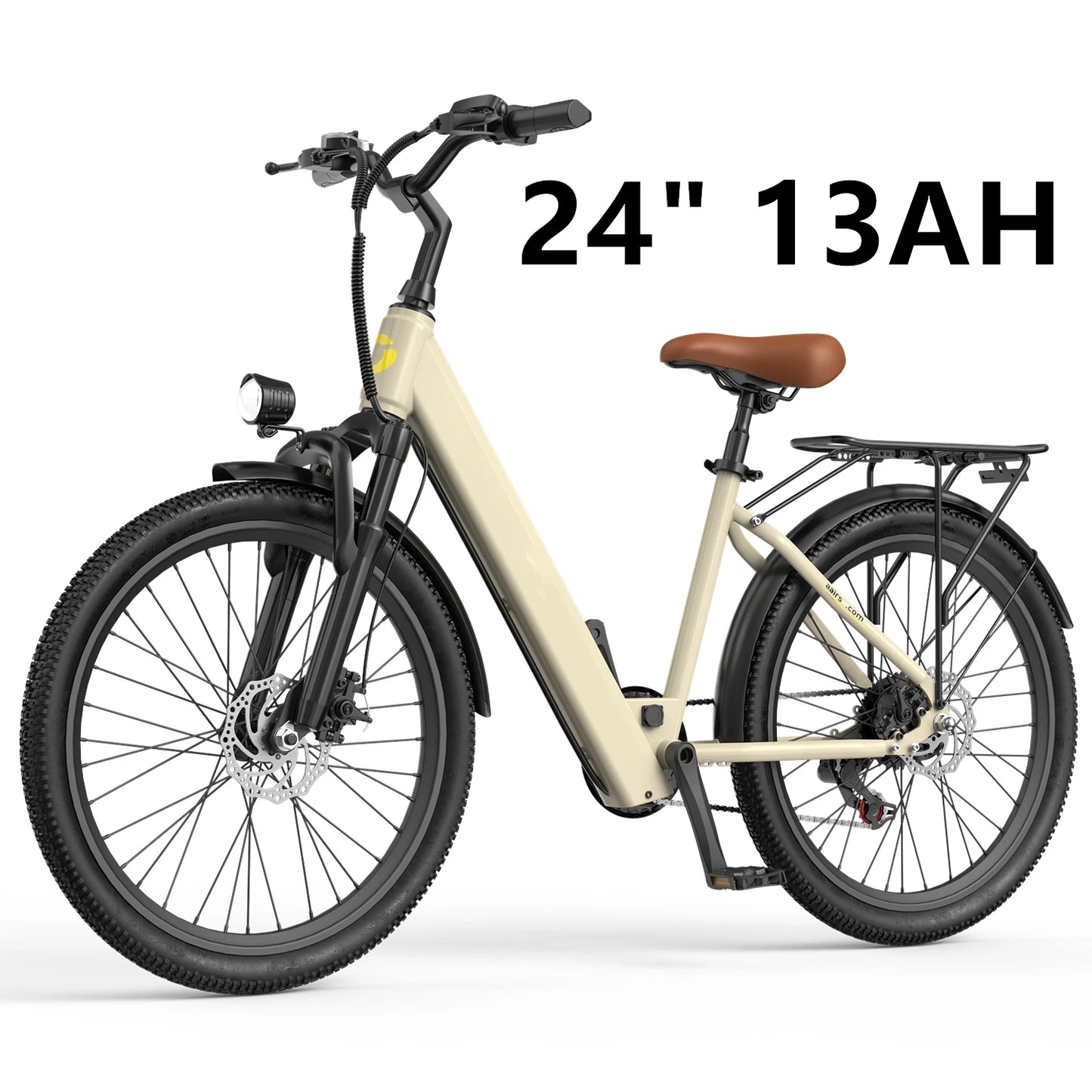 Adults Electric Bicycle 26 Inch 24 Inch Electric Mountain Bike with 36V Battery Peak 500W Motor 21 Speed Ebike