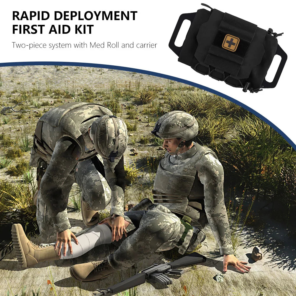 Molle Medical Kit Pull-Out Separation Rapidly Deploy First Aid Kits