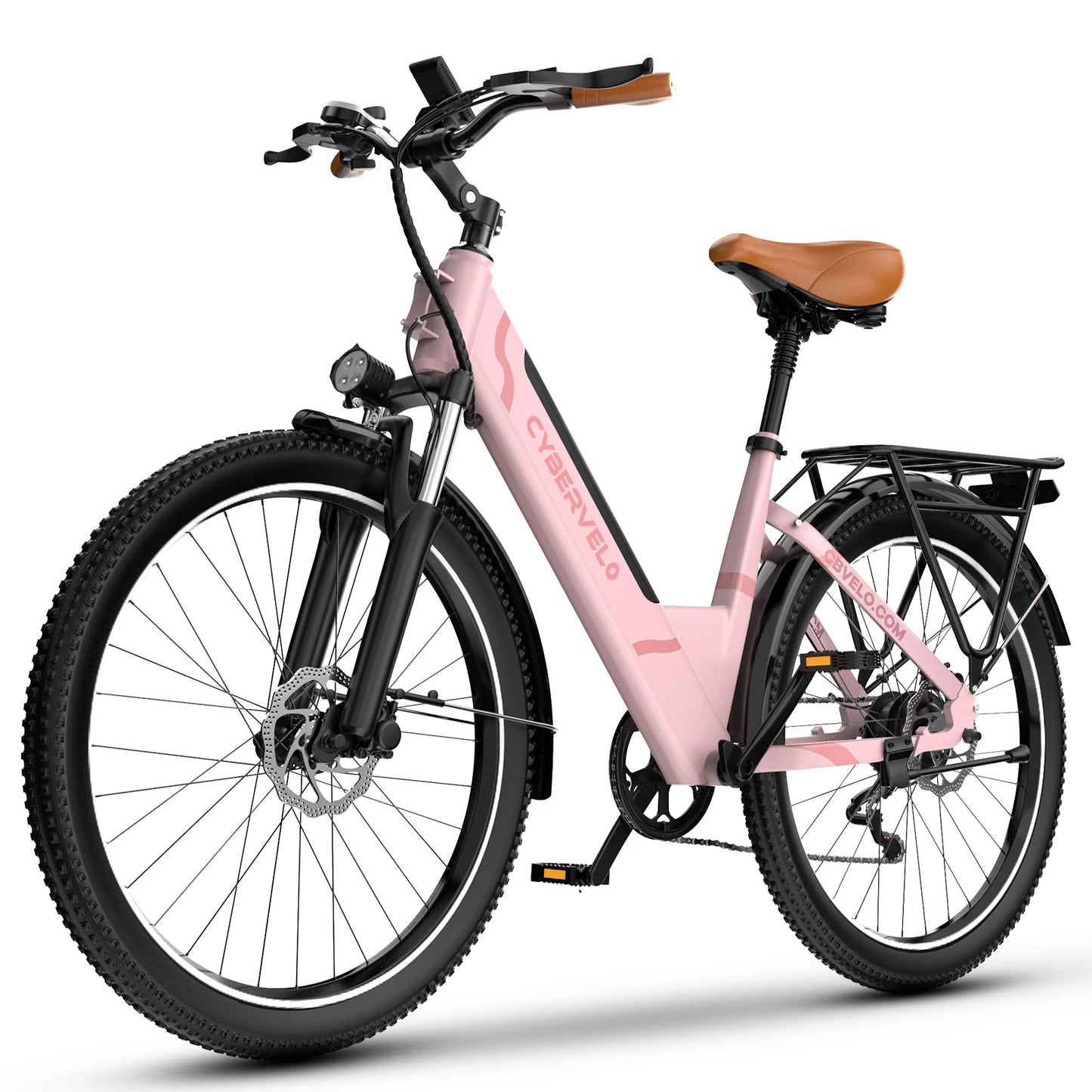 1000 Peak Electric Bike For Adults Removable Battery 26 Inch
