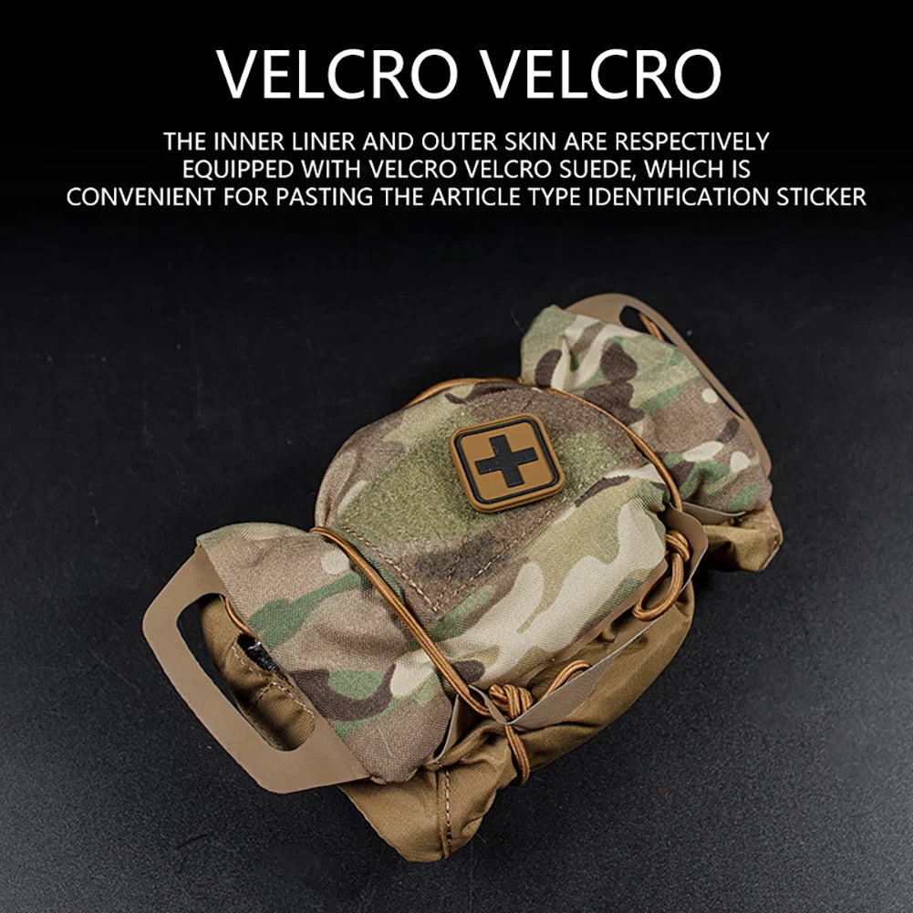 Molle Medical Kit Pull-Out Separation Rapidly Deploy First Aid Kits
