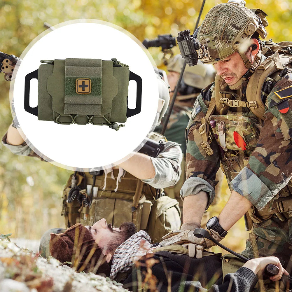 Molle Medical Kit Pull-Out Separation Rapidly Deploy First Aid Kits